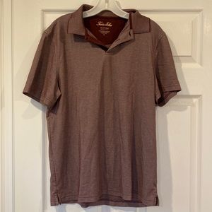 Short sleeve maroon polo